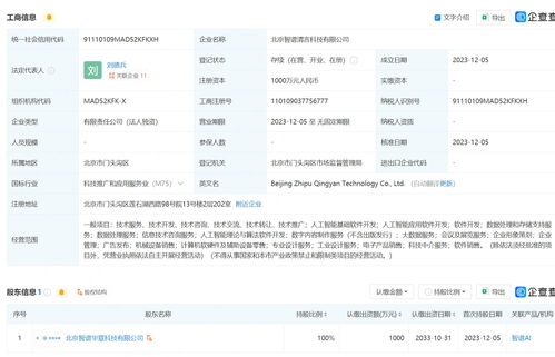 智譜AI在京成立科技新公司，應用軟件服務開啟新篇章