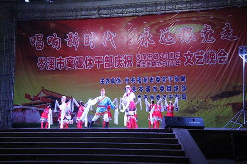 唱響新時代 永遠跟黨走 梧州市各縣 市 區(qū) 舉辦文藝晚會謳歌新時代發(fā)展成果