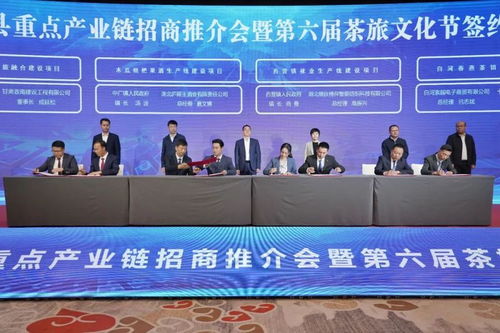 白河茶香溢十堰，文旅招商譜新篇——白河縣重點(diǎn)產(chǎn)業(yè)鏈招商推介會暨第六屆茶旅文化節(jié)活動側(cè)記